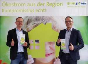 Matthias Roth und Josef Werum, Geschäftsführer der grün.power GmbH